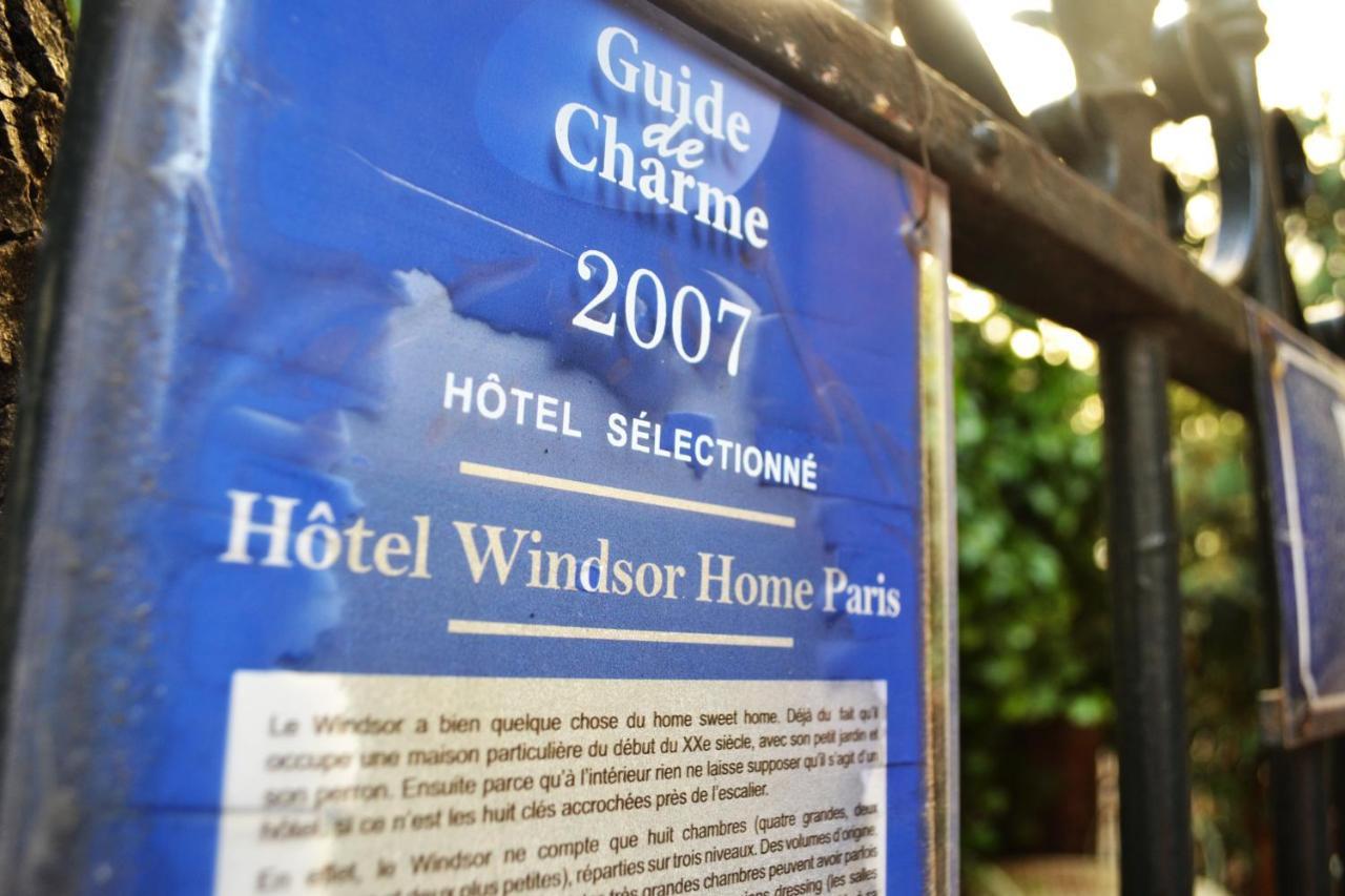 Hotel Windsor Home Paris Extérieur photo